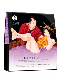 Соль для ванны Lovebath Sensual lotus, превращающая воду в гель - 650 гр. - Shunga - купить с доставкой в Димитровграде