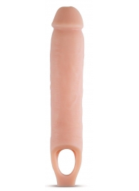 Телесная насадка на пенис 11.5 Inch Cock Sheath Penis Extender - 29,2 см. - Blush Novelties - в Димитровграде купить с доставкой