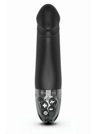 Черный вибратор с электростимуляцией Real Deal Neal - 16,5 см. - MyStim - купить с доставкой в Димитровграде