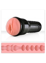 Мастурбатор-вагина Fleshlight - Pink Lady Mini-Lotus - Fleshlight - в Димитровграде купить с доставкой