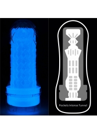 Светящийся в темноте мастурбатор Lumino Play Masturbator Pocketed - Lovetoy - в Димитровграде купить с доставкой