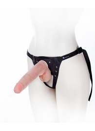 Фаллоимитатор на поясе Harness - 22,5 см. - LOVETOY (А-Полимер) - купить с доставкой в Димитровграде