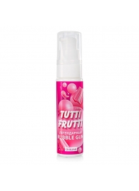 Интимный гель на водной основе Tutti-Frutti Bubble Gum - 30 гр. - Биоритм - купить с доставкой в Димитровграде