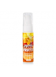 Интимный гель на водной основе Tutti-Frutti  Ванильный пудинг  - 30 гр. - Биоритм - купить с доставкой в Димитровграде