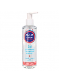Гель-лубрикант на водной основе Aqua Comfort Aroma с ароматом персика - 195 гр. - Биоритм - купить с доставкой в Димитровграде