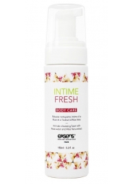 Органическая интимная очищающая пенка Intime Fresh - 150 мл. - Exsens - купить с доставкой в Димитровграде