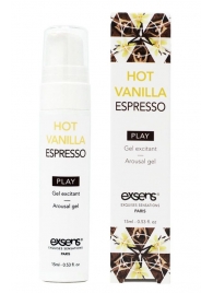 Возбуждающий гель Hot Vanilla Espresso Arousal Gel - 15 мл. - Exsens - купить с доставкой в Димитровграде