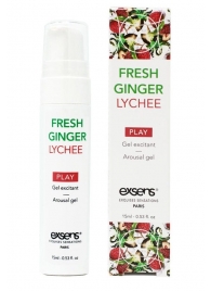 Возбуждающий гель Fresh Ginger Lychee Arousal Gel - 15 мл. - Exsens - купить с доставкой в Димитровграде