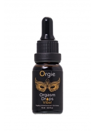 Возбуждающий гель для клитора ORGIE Orgasm Drops Vibe - 15 мл. - ORGIE - купить с доставкой в Димитровграде