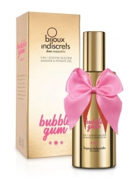 Гель с ароматом жвачки Bubblegum 2-in-1 Scented Silicone Massage And Intimate Gel - 100 мл. - Bijoux Indiscrets - купить с доставкой в Димитровграде
