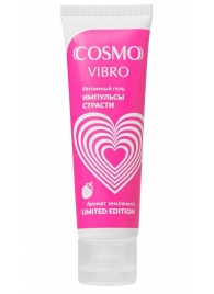 Возбуждающий гель на водно-силиконовой основе Cosmo Vibro с ароматом земляники - 50 гр. - Биоритм - купить с доставкой в Димитровграде