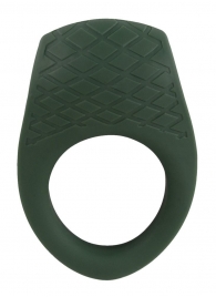 Зеленое эрекционное виброкольцо Luxurious Vibro Cock Ring - Orion - в Димитровграде купить с доставкой