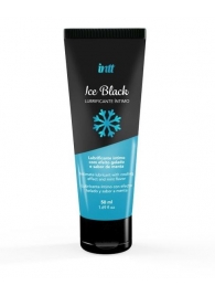 Лубрикант на водной основе Ice Black с ледяным эффектом - 50 мл. - INTT - купить с доставкой в Димитровграде