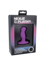 Фиолетовая вибровтулка Nexus G-Play+ M - Nexus Range - в Димитровграде купить с доставкой