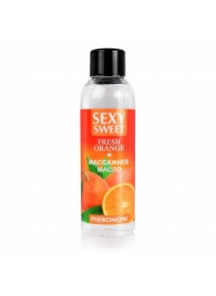 Массажное масло Sexy Sweet Fresh Orange с ароматом апельсина и феромонами - 75 мл. - Биоритм - купить с доставкой в Димитровграде