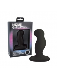 Черная вибровтулка Nexus G-Play+ L - Nexus Range - в Димитровграде купить с доставкой