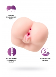Реалистичный мастурбатор Paula с 2 любовными тоннелями - ToyFa - в Димитровграде купить с доставкой
