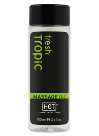 Массажное масло для тела Tropic Fresh - 100 мл. - HOT - купить с доставкой в Димитровграде