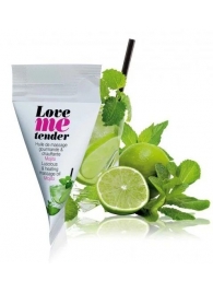Съедобное согревающее массажное масло Love Me Tender Mojito с ароматом мохито - 10 мл. - Love to Love - купить с доставкой в Димитровграде