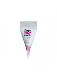 Съедобное согревающее массажное масло Love Me Tender Cotton Candy с ароматом сладкой ваты - 10 мл. - Love to Love - купить с доставкой в Димитровграде