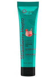 Съедобный интимный гель Orgie Lube Tube Cocktail Strawberry Mojito - 100 мл. - ORGIE - купить с доставкой в Димитровграде