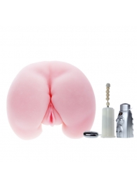 Вибрирующий мастурбатор-попка с ротацией и пультом управления - Baile - в Димитровграде купить с доставкой