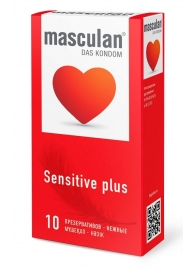 Презервативы Masculan Sensitive plus - 10 шт. - Masculan - купить с доставкой в Димитровграде