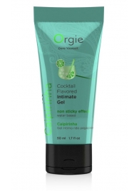 Съедобный интимный гель Orgie Lube Tube Cocktail Caipirinha - 50 мл. - ORGIE - купить с доставкой в Димитровграде