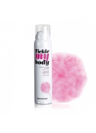 Массажная хрустящая пенка Tickle My Body Cotton Candy с ароматом сладкой ваты - 150 мл. - Love to Love - купить с доставкой в Димитровграде