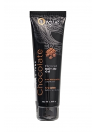 Интимный гель на водной основе Lube Tube Chocolate с шоколадным вкусом - 100 мл. - ORGIE - купить с доставкой в Димитровграде