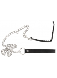 Зажим для половых губ с поводком Pussy Clamp With A Leash - Orion - купить с доставкой в Димитровграде