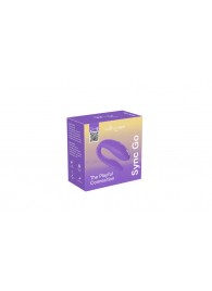 Фиолетовый вибромассажер для пар We-Vibe Sync Go - We-vibe
