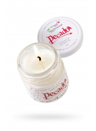 Массажная свеча Tobacco Vanilla - 35 мл. - Pecado - купить с доставкой в Димитровграде