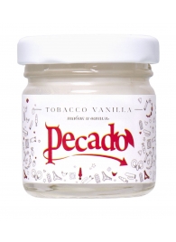 Массажная свеча Tobacco Vanilla - 35 мл. - Pecado - купить с доставкой в Димитровграде