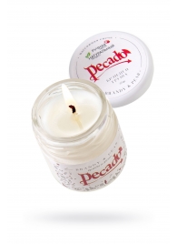 Массажная свеча Brandy   Pear - 35 мл. - Pecado - купить с доставкой в Димитровграде