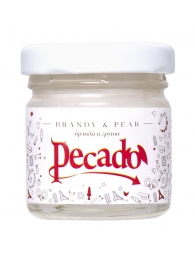 Массажная свеча Brandy   Pear - 35 мл. - Pecado - купить с доставкой в Димитровграде