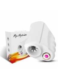 Белый вибромастурбатор Mini Masturbator - Silicone Toys - в Димитровграде купить с доставкой