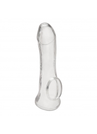 Прозрачная насадка на пенис Transparent Penis Enhancing Sleeve Extension - 15,9 см. - BlueLine - в Димитровграде купить с доставкой