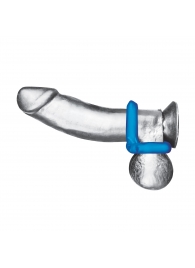 Комплект из 2 эрекционных колец-восьмерок 2-Pack Duo Cock And Ball Stamina Enhancement Ring - BlueLine - в Димитровграде купить с доставкой