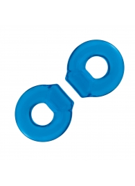 Комплект из двух колец для пениса 2-Pack Ultra-Stretch Stamina Endurance Ring - BlueLine - в Димитровграде купить с доставкой