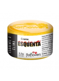 Возбуждающий крем Esquenta с разогревающим эффектом - 3,5 гр. - HotFlowers - купить с доставкой в Димитровграде