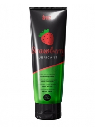Смазка на водной основе с ароматом клубники Strawberry Lubricant - 100 мл. - INTT - купить с доставкой в Димитровграде