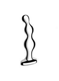 Стальной анальный фаллоимитатор для простаты Stainless Steel Anal Beads - 13 см. - b-Vibe - в Димитровграде купить с доставкой