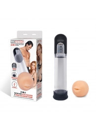 Автоматическая вакуумная помпа-мастурбатор Blowjob Auto Sucker Penis Enlarger Pump - Lux Fetish - в Димитровграде купить с доставкой