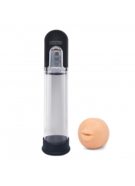 Автоматическая вакуумная помпа-мастурбатор Blowjob Auto Sucker Penis Enlarger Pump - Lux Fetish - в Димитровграде купить с доставкой