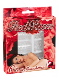 Набор из 6 насадок с шипиками Red Roses - Orion - в Димитровграде купить с доставкой