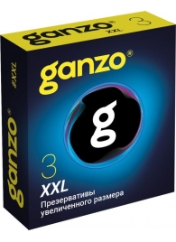 Презервативы увеличенного размера Ganzo XXL - 3 шт. - Ganzo - купить с доставкой в Димитровграде