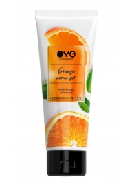 Лубрикант на водной основе OYO Aroma Gel Orange с ароматом апельсина - 75 мл. - OYO - купить с доставкой в Димитровграде