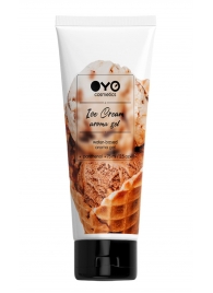 Лубрикант на водной основе OYO Aroma Gel Ice Cream с ароматом пломбира - 75 мл. - OYO - купить с доставкой в Димитровграде
