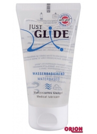 Вагинальная смазка на водной основе JUSTGLIDE - 50 мл. - Orion - купить с доставкой в Димитровграде